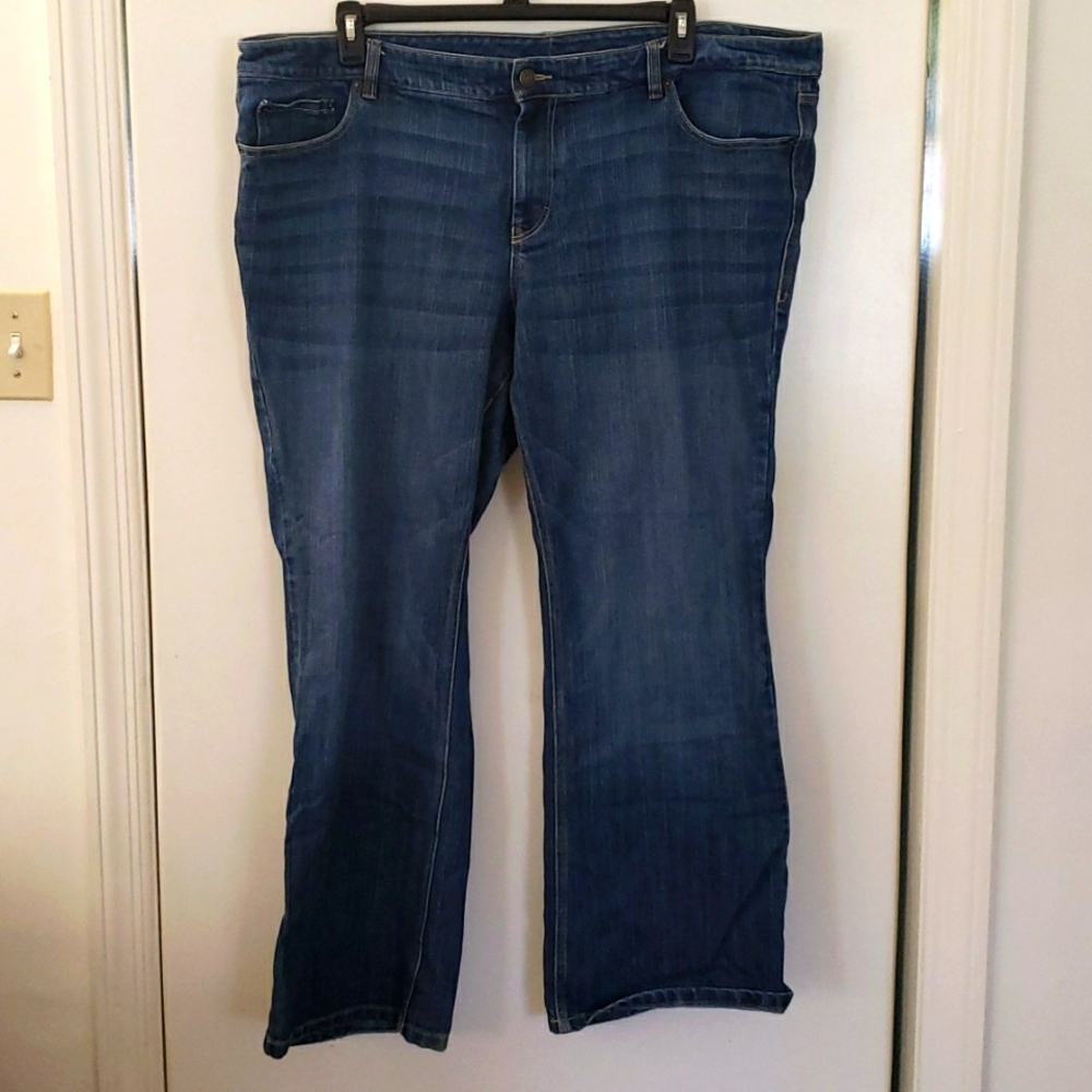 2 pairs size 24 old navy jeans